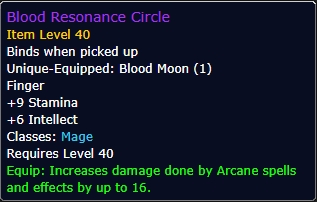 Blood Resonance Circle wow sod phase 2